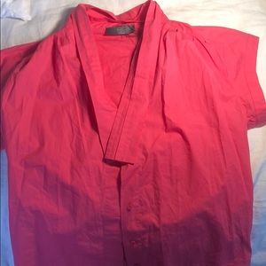 Alexander McQueen pink blouse